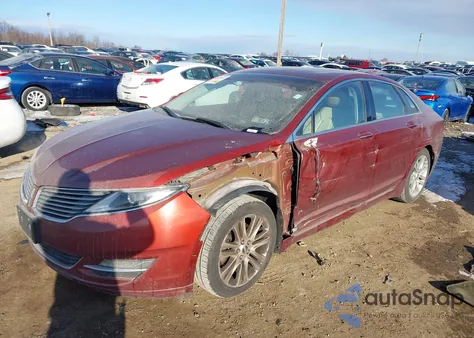 2014 Lincoln Mkz из США, поврежденный, VIN 3LN6L2J98ER830707